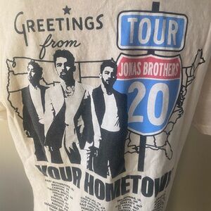 Jonas Brothers Tour Graphic T-Shirt